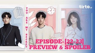 YOU ARE MY SECRET  EPISODE2223  PREVIEW  Yu Heng want to marry Xiao Ning 💍 MangoTV ENGINDO [upl. by Chessa]