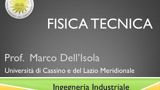 Fisica Tecnica Lezione 6 [upl. by Ahsaeit]