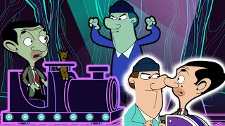 Funfair Escape  Mr Bean Animated  Clip Compilation  Mr Bean World [upl. by Bloem265]