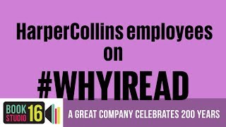 HarperCollins employees on WHYIREAD [upl. by Awahsoj]