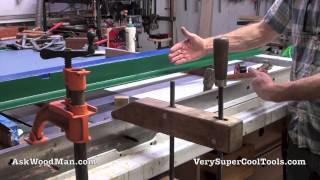 1 of 5 Table Saw Guide Rail Install  DIY Biesemeyer Style Guide Rail Series [upl. by Campball]