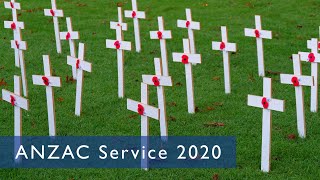 Saint Kentigern Schools ANZAC Service 2020 [upl. by Kalikow532]