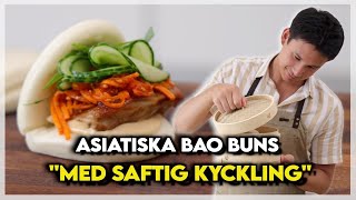 Bao buns med saftig kyckling [upl. by Nnyleimaj219]