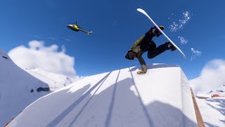 New Shredders update HUGE gapes in Maple Acres shreddersgame snowboarding [upl. by Alleira]