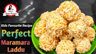 Maramaralu undalu  maramaralu laddu recipe in telugu  puffed rice laddu recipe in telugu [upl. by Ibrahim]