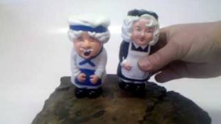 Talking Salt and Pepper Shakers for eBay Auction [upl. by Animor67]