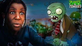 First Time Playing Plants Vs Zombies [upl. by Onairda74]