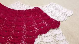 Blusa de abanicos LasMaravillasdelCrochet [upl. by Arytahs932]