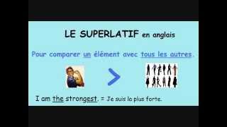 Le superlatif en anglais [upl. by Flip]