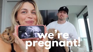 WERE PREGNANT 🤍👶🏼 Finding Out Gender Fam amp Friends Reactions Storytime QampA Appt Vlogs  more [upl. by Oicnerual130]