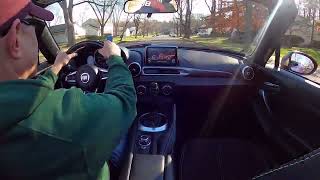 GRacing NC3 Super Short Shifter In the 124 Spider [upl. by Acyre]