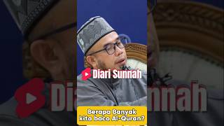 Berapa banyak kita baca Al Quran  Dr Maza islamituindah [upl. by Fox]