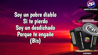 Pobre Diablo  Vallenato 2000  Letra  Andres Pino Music [upl. by O'Neill502]