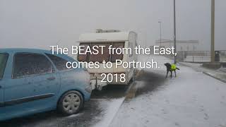 Portrush  The BEAST from the East comes to Portrush 2018 [upl. by Leighton]