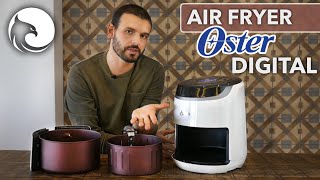 AVALIAÇÃO Air Fryer Oster DIGITAL com Painel Touch  Harpyja [upl. by Ilonka]