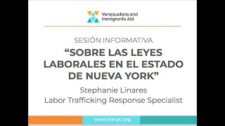 Derechos y deberes de los Inmigrantes y de los Empleadores según las Leyes Laborales en Nueva York [upl. by Sieracki]