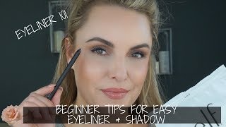 Life Changing Eye Liner TIPS for Beginners Aging Eyes  Elle Leary Artistry [upl. by Mikiso]