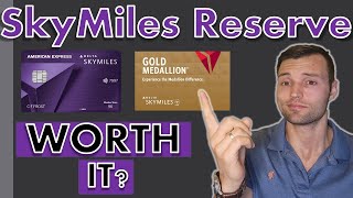 Delta SkyMiles Reserve Card How To Reach Gold Medallion Status [upl. by Mabelle]