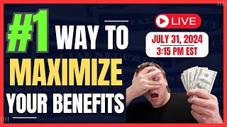 1 Way to Maximize Your Benefits [upl. by Akzseinga]