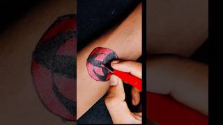 MANGEKYOU SHARINGAN EYE ideatattoo tattooideas art tattooartist art shorts [upl. by Nnaira574]