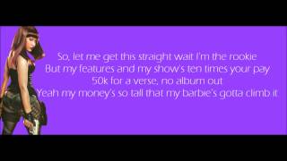 Nicki MinajMonsterlyrics [upl. by Karp]