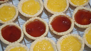 Jam amp Lemon Curd Tarts [upl. by Bond]