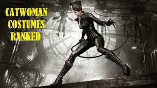 Batman Arkham Series  Catwoman Costumes RANKED [upl. by Nivra]