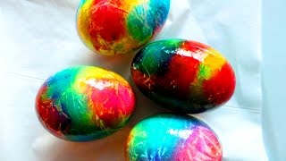 Oua vopsite de Pasti CEA MAI RAPIDA METODA GARANTAT How to dye Easter eggs [upl. by Kir73]