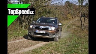 Test Dacia Duster 15 dCi 110 k TopSpeedsk [upl. by Dnomaid]