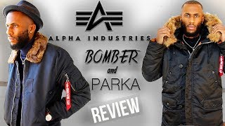 ALPHA INDUSTRIES quotBomber amp Parkaquot REVIEW  COOPSCORNER [upl. by Massingill]