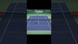 Top Spin 2K25 Federer SABR  Backhand Smash Winner Online shorts [upl. by Tattan]