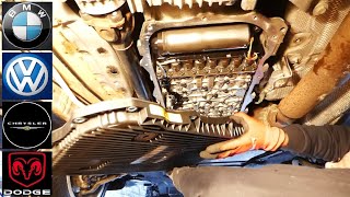 How to Change Transmission Fluid in ZF 8HP transmission BMW Audi Volkswagen Dodge BMW [upl. by Emera]