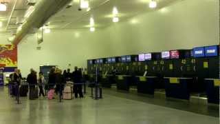 East Midlands Airport  inside the terminal [upl. by Kosse]