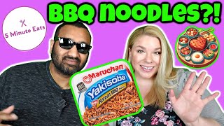 Maruchan Yakisoba Korean BBQ Review [upl. by Liliane]