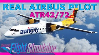 ATR 4272 Full Flight Guide amp Review With a Real Airline Pilot [upl. by Schwenk]