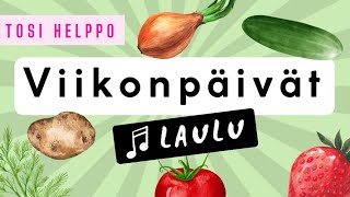 Viikonpäivät  Laulu [upl. by Kikelia]