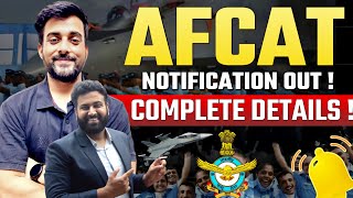 AFCAT Notification 2024  Complete Video All Details AFCAT Age Eligibility Criteria Pattern LWS [upl. by Idnib675]