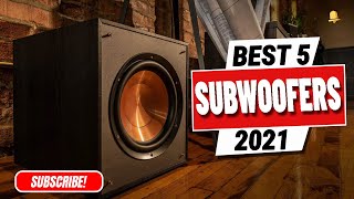 Best 5 Subwoofers of 2021  Polk HTS  Klipsch R120SW  Audio PSW10  SVS SB1000  Sonos SUB [upl. by Nilrev]