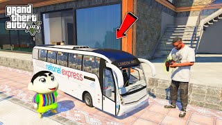 Franklin amp shinchan Buy Mini RC Indian BUS in GTA 5  JNK GAMER [upl. by Dailey]