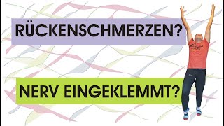 Rückenschmerzen Nerv eingeklemmt So löst du den Druck im unteren Rücken [upl. by Asimaj507]