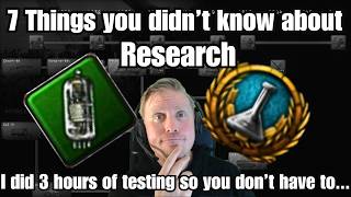 HOI4 Research  Tips Tricks and how Everything Works [upl. by Katine]