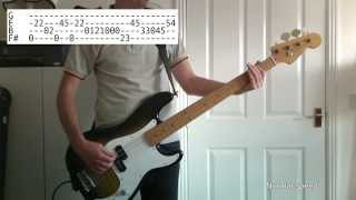 Barbarism Begins At Home  Bass Guitar Lesson The Smiths Andy Rourke [upl. by Brynn]