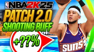 NBA 2K25 How to Shoot Patch Update Shooting Buff on 2K25 [upl. by Accebar755]