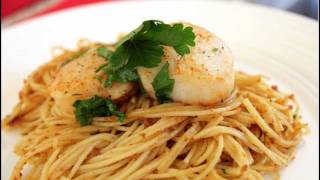 Impress her with GRILLED SCALLOP PASTA [upl. by Gwenore170]