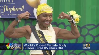 Worlds Oldest Body Builder Turns 85YearsOld [upl. by Anec]