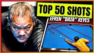 THE MAGICIAN EFREN BATA REYES BEST 50 SHOTS [upl. by Melissa]