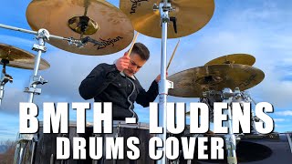 Bring Me The Horizon  Ludens OUTSIDE DRUM COVER [upl. by Enayr]