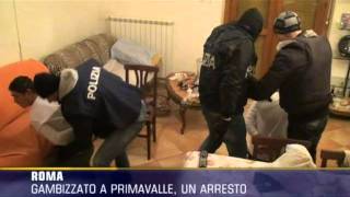 Primavalle arrestato il boss [upl. by Ainerbas964]