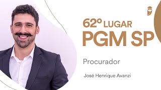 PGMSP Conheça José Avanzi aprovado para o cargo de Procurador [upl. by Assirem727]