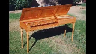 Schmahl clavichord built by Lyndon J Taylor [upl. by Lleruj]